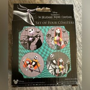Disney The Nightmare before Christmas - set of 4 assorted ceramic coasters